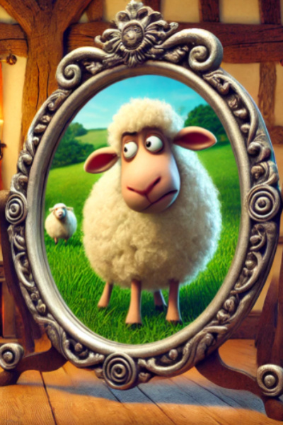 The Misbehaving Mirror of House Stitchcroft: A Short Story