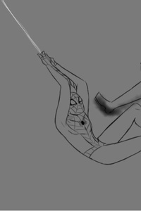 A Spiders Skitters into Worm